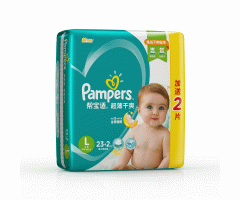 幫寶适超薄幹爽紙(zhǐ)尿褲L碼25片